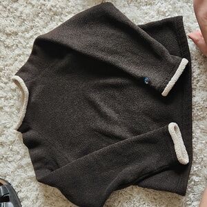 Kuhl Brown Cozy Mockneck Pullover
